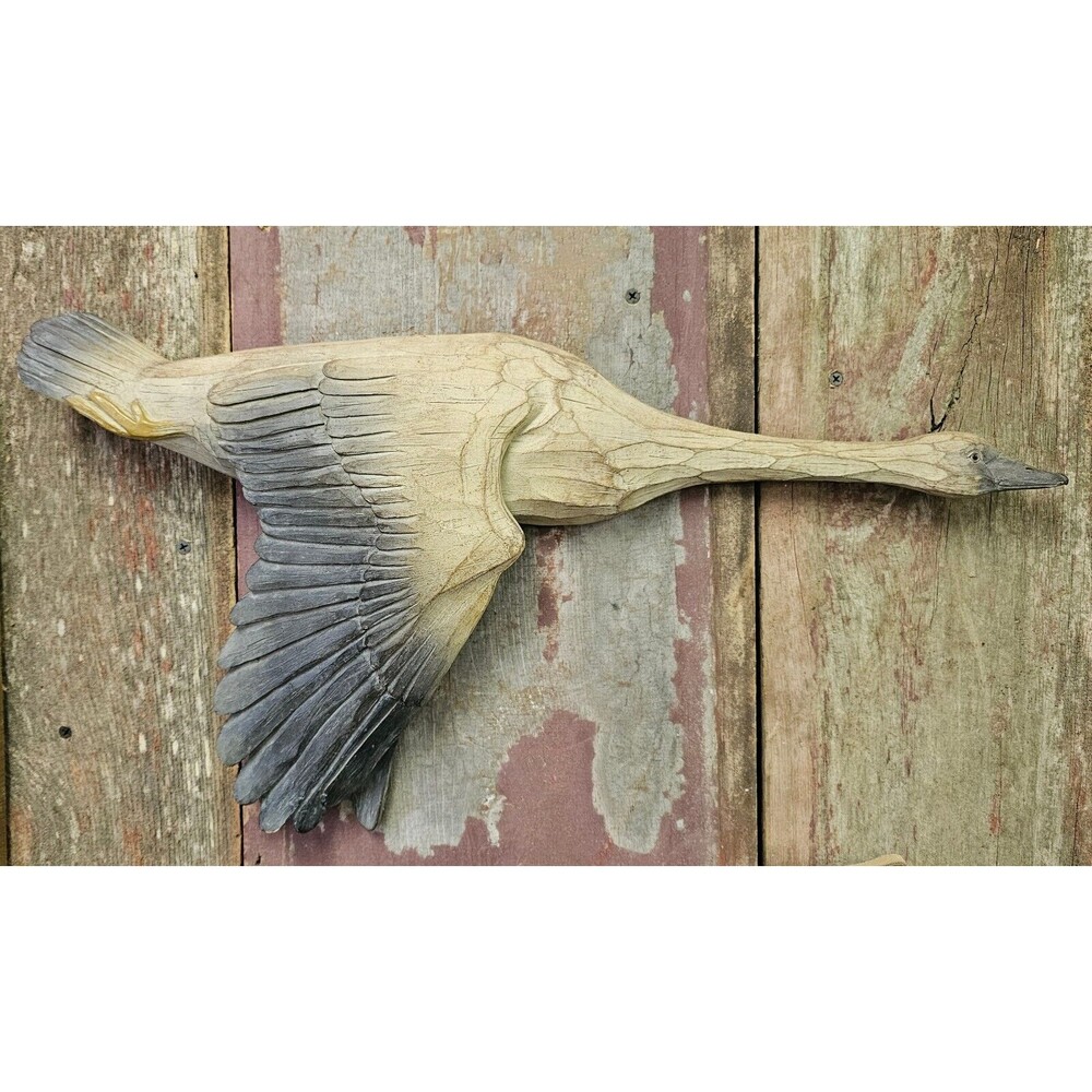 Large Goose Wall Decor Flying